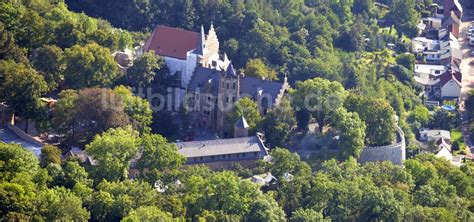 Mansfeld Von Oben Schloss Mansfeld In Mansfeld Sachsen Anhalt