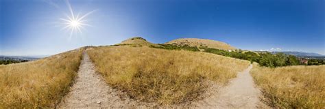 Trail to Ensign Peak, Salt Lake City, Utah USA 360 Panorama | 360Cities