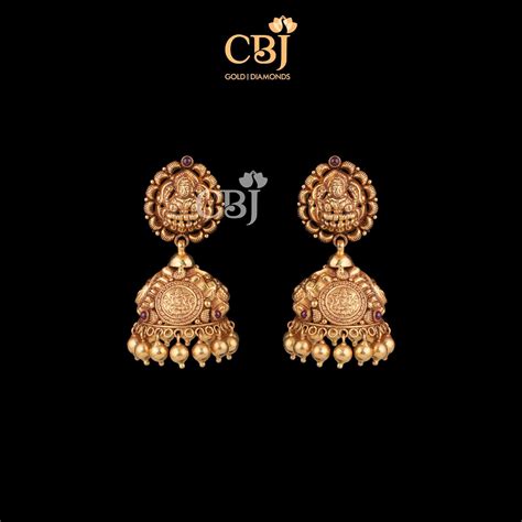 Gram Traditional Gold Jhumka Design Atelier Yuwa Ciao Jp