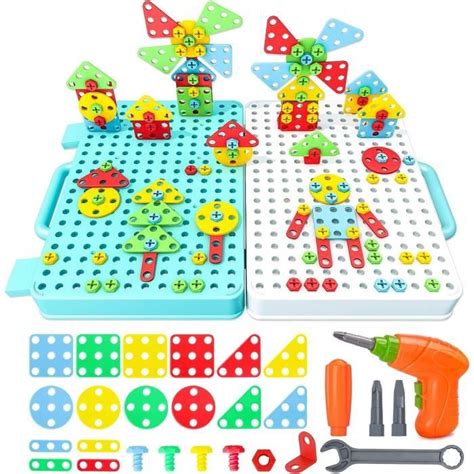 Mosaique Enfant Puzzle D Genossen Pi Ces Jeu Construction Jouet