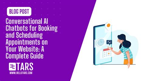 Conversational AI Chatbots For Booking And Scheduling Appointments On