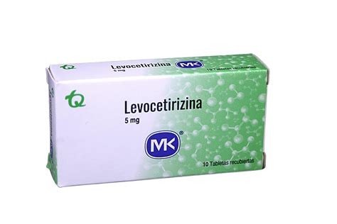 Levocetirizina Mk 5 Mg 10 Tabl Uroccidente