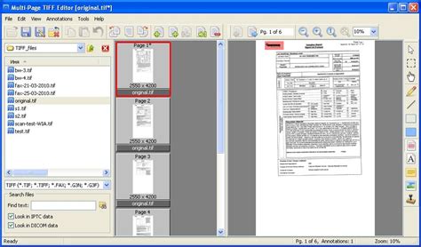 Multi-Page TIFF Editor - Download