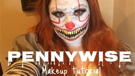 Pennywise Make Up Tutorial YouTube