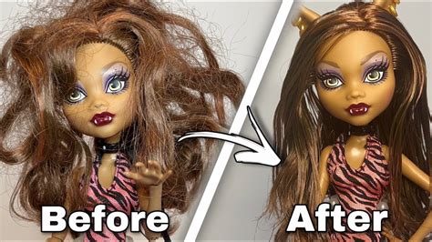 Unboxing Restoring This G First Wave Clawdeen Wolf Doll Monster