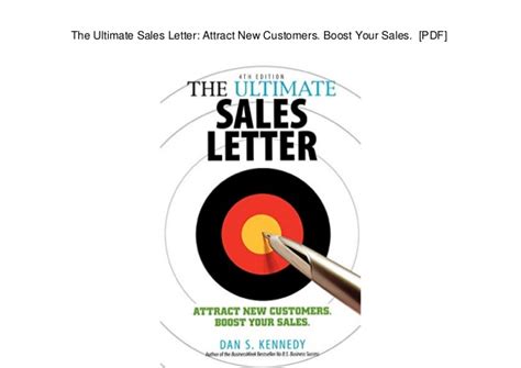 Dan Kennedy Ultimate Sales Letter Pdf Boateden