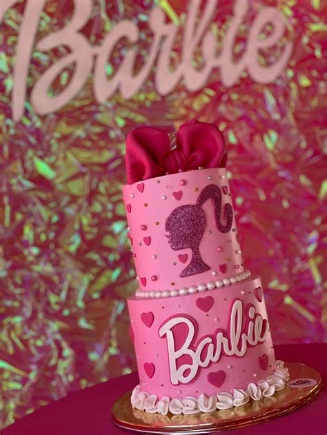 Barbie Themed Cake Decor Ideas From Elegant To Fun Weve Got You