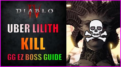 Diablo Guides Builds Uber Lilith Kill Totenbeschw Rer Necro Boss