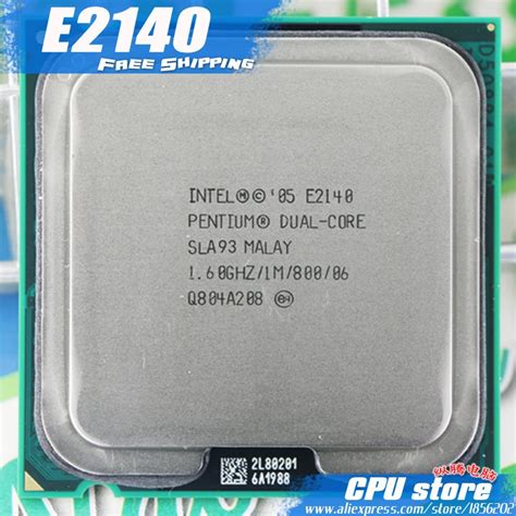 Aliexpress Buy Intel Pentium Dual Core E Cpu Processor