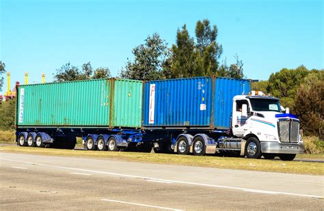 Kenworth Newcastle Sideloaders Foreshore Drive Botany S Flickr