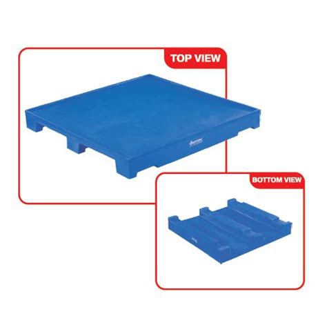 Supreme Plastic 1200x1200x160 Series Roto Pallets For Industrial At Rs