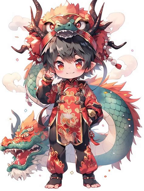 Chibi Chinese Dragon