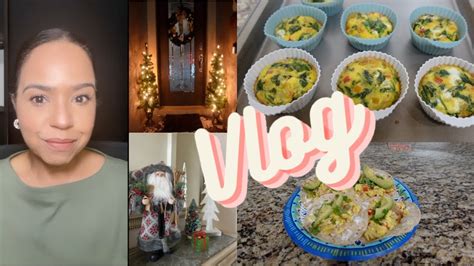 Vlog Comenzamos A Decorar Para Navidad Desayuno F Cil Muffins De