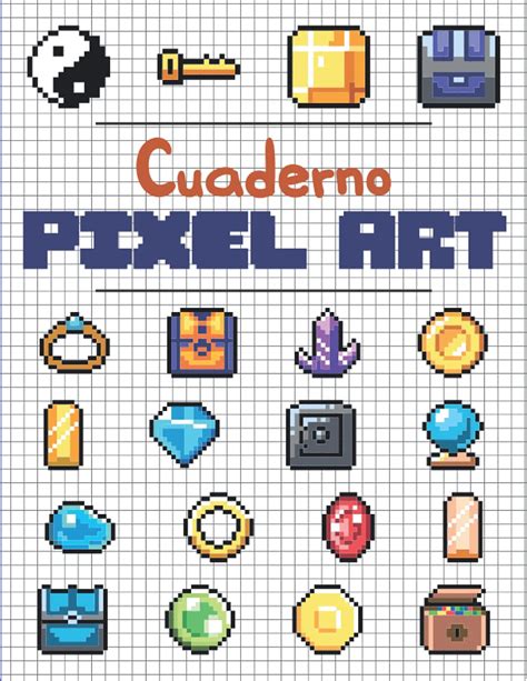 Buy Cuaderno Pixel Art Cuaderno de dibujo con páginas cuadriculadas