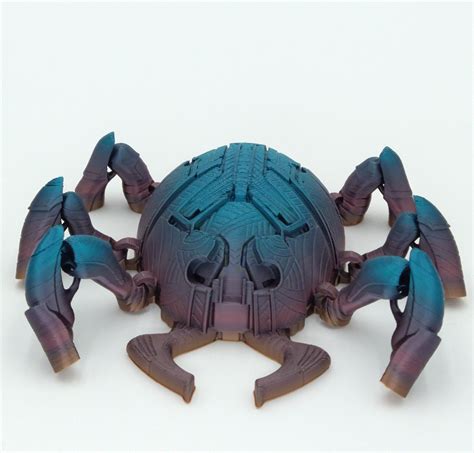 BLUE BEETLE SCARAB Flexi Figure Articulated 5 3D Printed - Etsy