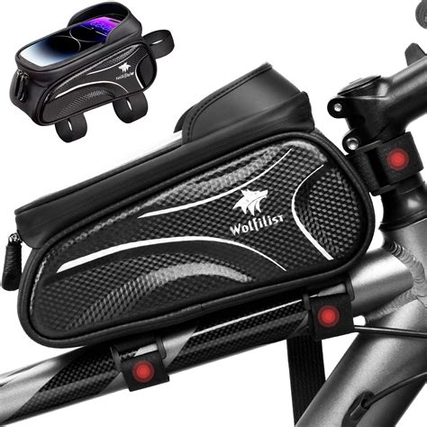 Rockbros Bike Phone Front Frame Bag Bicycle Bag Waterproof