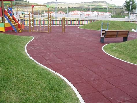 Piso Emborrachado Para Playground Para Amortecimento De Quedas