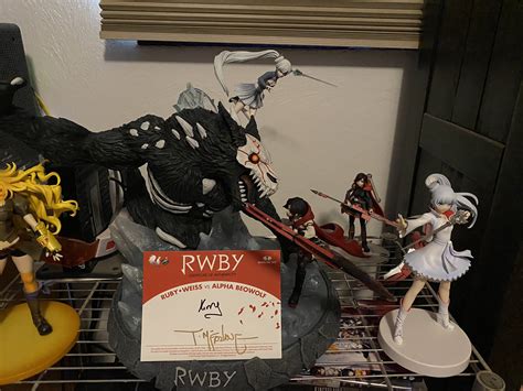 Rooster Teeth On X Limited Edition Rwby Battle Statue 47 Off