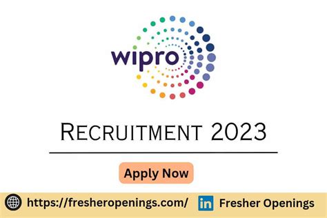 Wipro Off Campus Careers 2023 Hiring Technical Lead