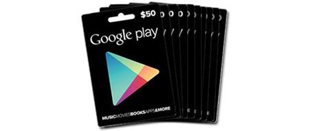 Win 1 Of 10 Google Play 50 Gift Cards MyVMC