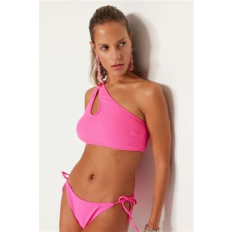 Trendyol Bikini Top Pink Plain Eponuda