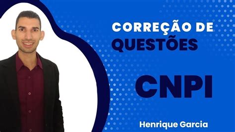 Prova completa CNPI Conteúdo Brasileiro Henrique Garcia YouTube