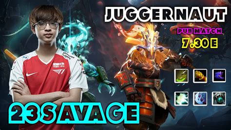 Savage T Juggernaut Rampage Pub Match E Dota