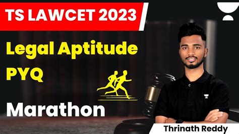 Legal Aptitude PYQ Marathon TS And AP Lawcet 2023 Thrinath Reddy