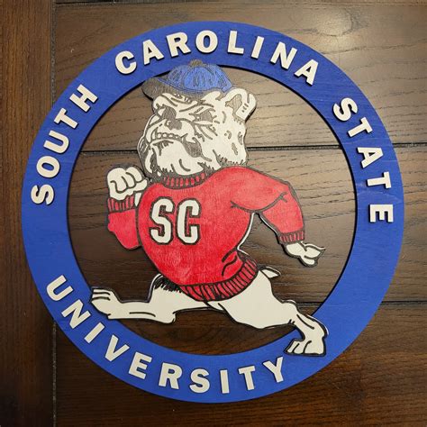 Custom Wood SC State University Wall Art - Etsy