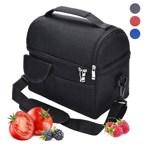 Bolsa De Almuerzo T Rmica Gran Capacidad Lonchera De Hombro Shopee