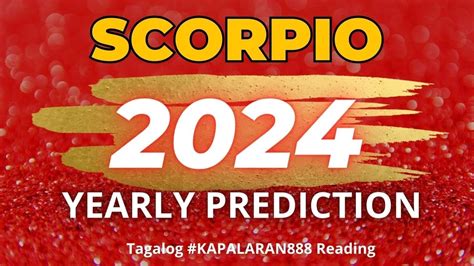 Panoorin Mo Hanggang Dulo Scorpio Yearly General Tagalog Tarot