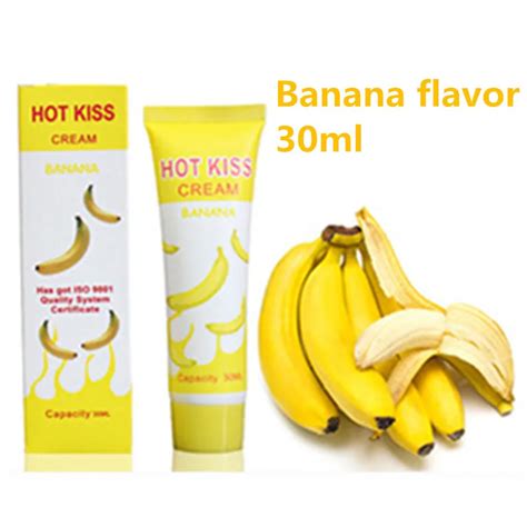 Big Sale 30ml Banana Flavor Personal Lubricant Gel Lube Edible Oral Sex