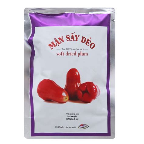 Mận sấy dẻo Vinamit gói 100g – Chuỗi Tạp Hóa Việt - Chuyên Sỉ Và Lẻ