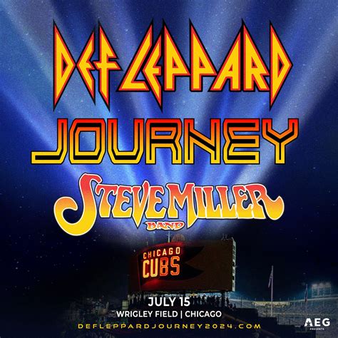 Def Leppard Journey Steve Miller Band Fm The Drive Wdrv Chicago