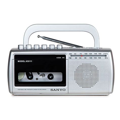 Sanyo Ks Reproductor Radio Cassette Portatil