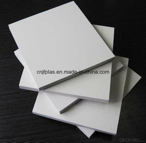 White High Density PVC Foam Board Forex Sheet 1 20mm PVC Foam Board