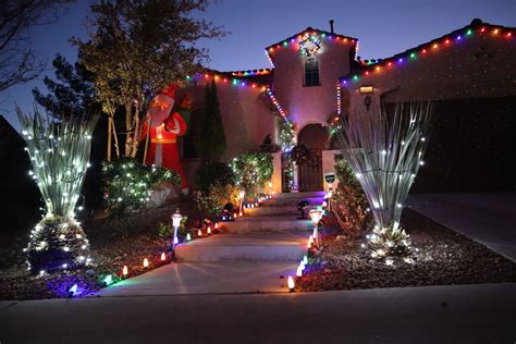 Residential Christmas Lighting - Desert Vista Holiday Lights