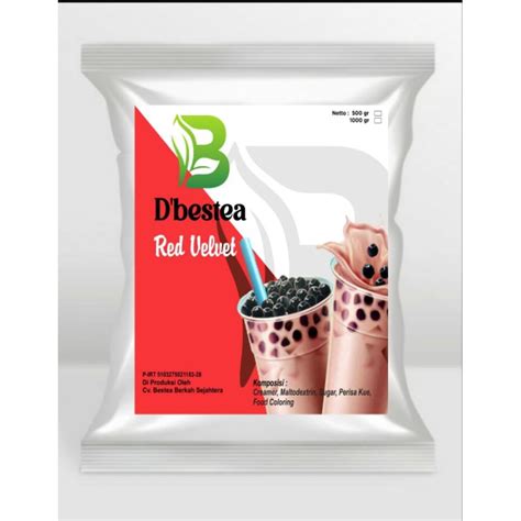 Jual Bubuk Minuman Regular Rasa Red Velvet 1kg Shopee Indonesia