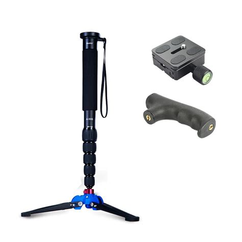 Manbily A 555 Portable Professional Aluminium 6 Section Camera Monopod Dslr Monopod For Canon