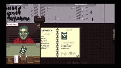 Papers Please Welcome To Arstotzka PART 1 YouTube