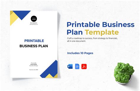 Free Editable Business Plan Templates in Microsoft Word to Download