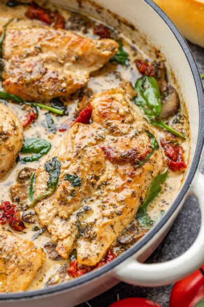 Creamy Tuscan Chicken The Stay At Home Chef