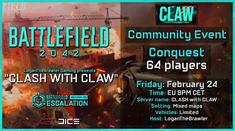 Loganthebrawler Gaming On Twitter 🔥friday Event 🔥 Join The Claw Community Event In