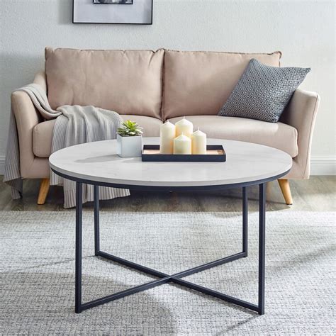 Hykkon Levinson Cross Legs Coffee Table Reviews Wayfair Co Uk