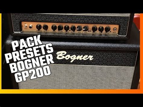 VALETON GP 200 LT JR PACK PRESET BOGNER SHIVA YouTube