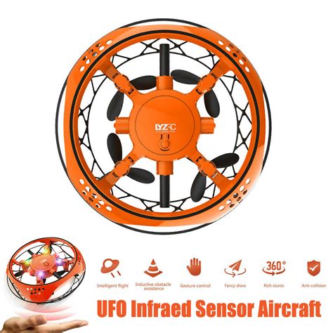 Mini Ufo Drone Rc Infrared Sensor Induction Aircraft Flying Toy