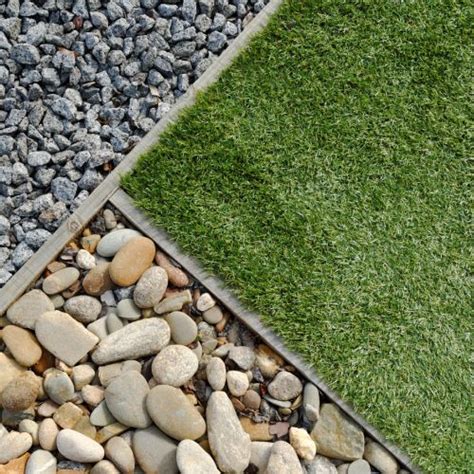 Artificial Grass Edging Composite Wood Metal Installation