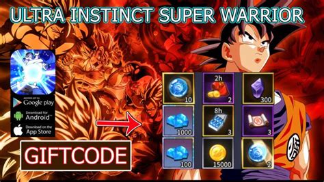 Ultra Instinct Super Warrior Giftcodes How To Redeem Codes