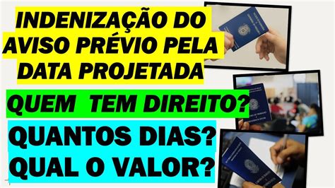 O Que é Data De Projeção Do Aviso Previo Indenizado