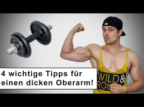 4 Tipps für dicke und starke Oberarme Fitnessexperten